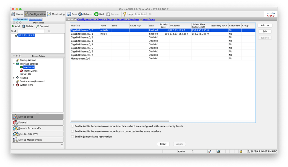 Port Forwarding with CISCO ASA and ASDM