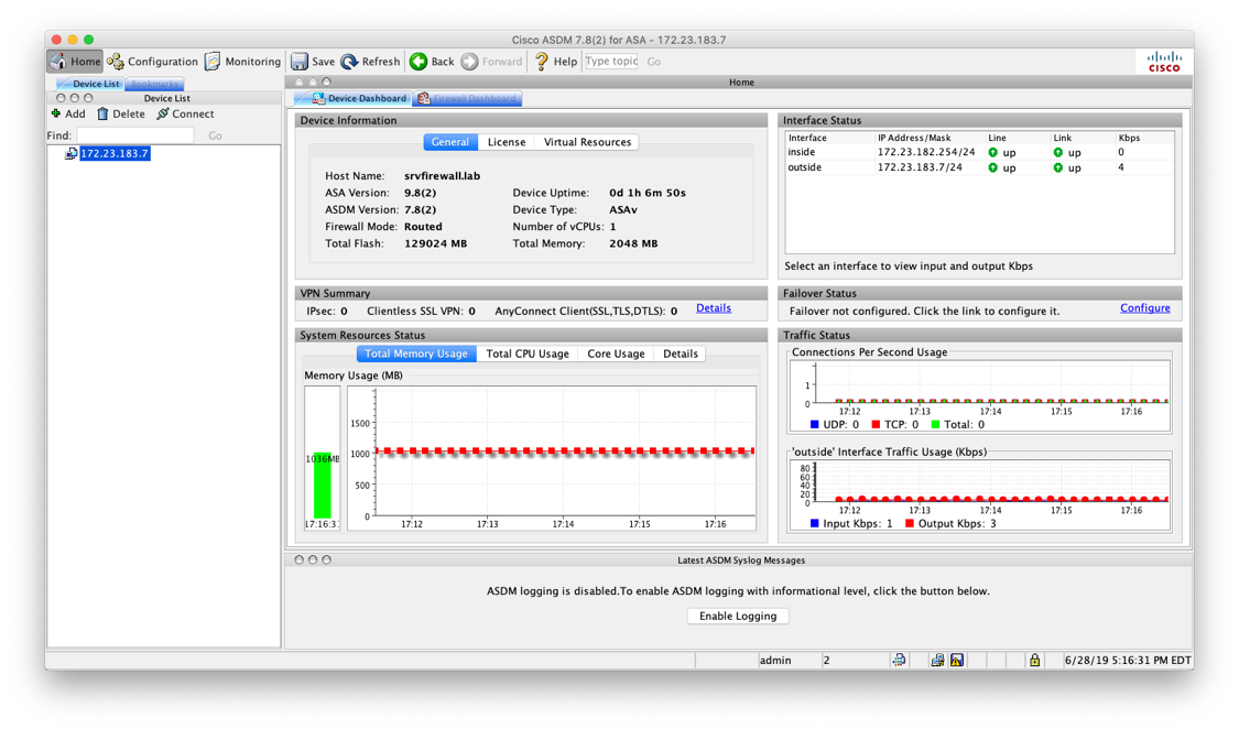 Port Forwarding with CISCO ASA and ASDM