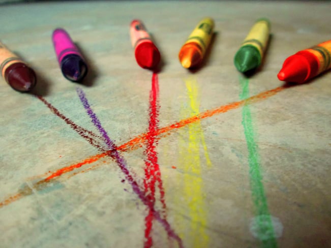 six-crayons-on-gray-concrete-floor-751090